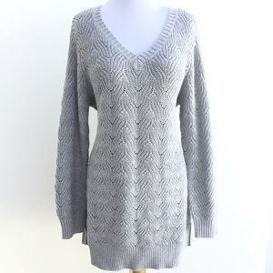 Style & Co. Light Grey Heather Sweater